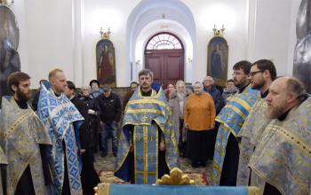 В Воскресенский кафедральный собор прибыл образ Пресвятой Богородицы Жировичской