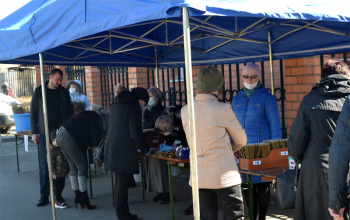 Вербное воскресенье в храме Рождества Христова