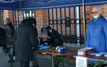 Вербное воскресенье в храме Рождества Христова
