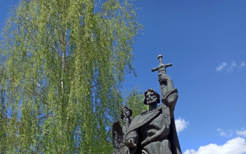 У памятника основателя города Борисова совершена заупокойная лития