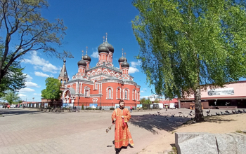 У памятника основателя города Борисова совершена заупокойная лития