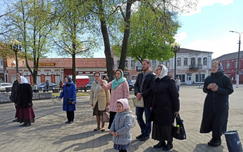 У памятника основателя города Борисова совершена заупокойная лития