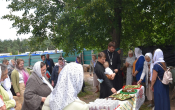 В Князь-Владимирском храме г. Борисова совершена первая Литургия