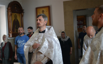 Молебен о мире в Беларуси в храме Рождества Христова г. Борисова