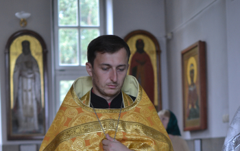 Молебен о мире в Беларуси в храме Рождества Христова г. Борисова