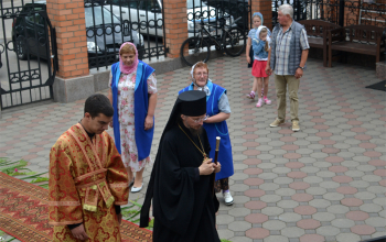 Праздник в честь св. мученицы Иулии Карфагенской в приходе храма Рождества Христова