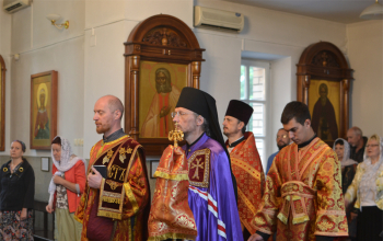 Праздник в честь св. мученицы Иулии Карфагенской в приходе храма Рождества Христова