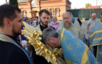 В Борисов доставлена копия Жировичской иконы Пресвятой Богородицы