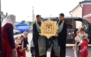 В Борисов доставлена копия Жировичской иконы Пресвятой Богородицы