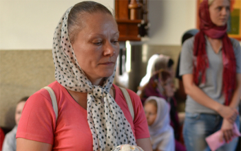 Молебны в храме Рождества Христова: на начало учебного года и за мир в Беларуси