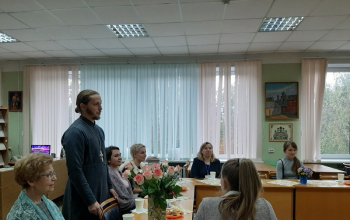 В духовно-просветительском центре Борисовской районной библиотеки состоялась встреча с мамами особенных детей