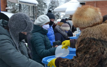 Праздник Крещения в храме Рождества Христова г. Борисова