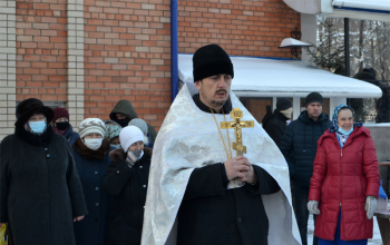 Праздник Крещения в храме Рождества Христова г. Борисова