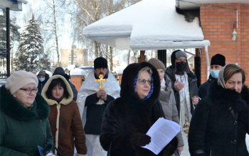 Праздник Крещения в храме Рождества Христова г. Борисова