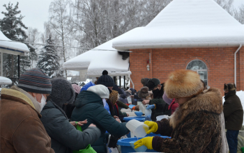 Праздник Крещения в храме Рождества Христова г. Борисова