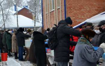 Праздник Крещения в храме Рождества Христова г. Борисова