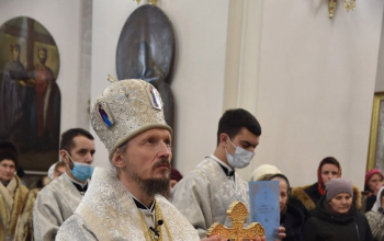 В праздник Крещения Господня митрополит Вениамин в кафедральном соборе Воскресения Христова г.Борисова