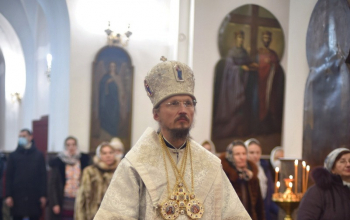 В праздник Крещения Господня митрополит Вениамин в кафедральном соборе Воскресения Христова г.Борисова