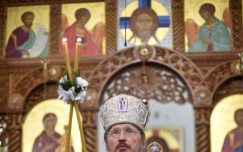 В праздник Крещения Господня митрополит Вениамин в кафедральном соборе Воскресения Христова г.Борисова