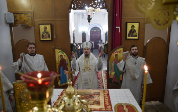 В праздник Крещения Господня митрополит Вениамин в кафедральном соборе Воскресения Христова г.Борисова