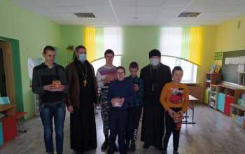 Поздравление воспитанников Борисовского ЦКРОиР с Рождеством Христовым и Новолетием