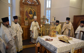 Престольный праздник храма Рождества Христова