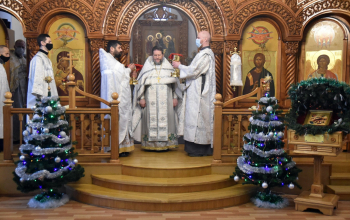 Престольный праздник храма Рождества Христова