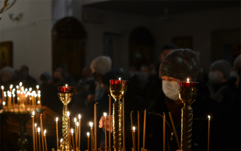 Праздничная литургия в храме Рождества Христова г. Борисова
