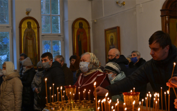 Праздничная литургия в храме Рождества Христова г. Борисова
