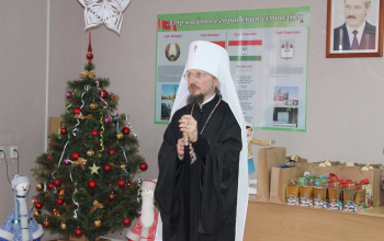 Митрополит Вениамин встретился с многодетными семьями в Борисове