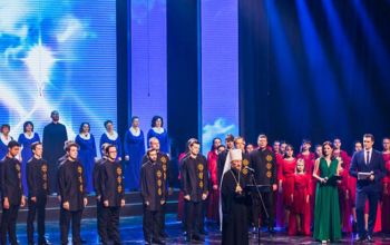 Митрополит Вениамин на церемонии открытия