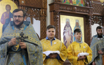 Посвящение в братчики в кафедральном соборе Воскресения Христова 