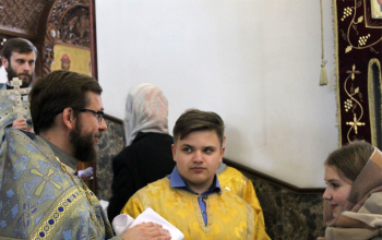 Посвящение в братчики в кафедральном соборе Воскресения Христова 