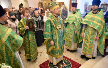 Престольный праздник женского монастыря в честь святой блаженной Ксении Петербургской