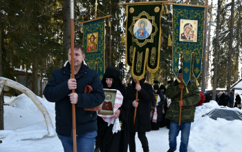 Престольный праздник женского монастыря в честь святой блаженной Ксении Петербургской