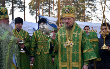 Престольный праздник женского монастыря в честь святой блаженной Ксении Петербургской