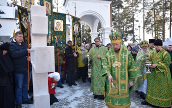 Престольный праздник женского монастыря в честь святой блаженной Ксении Петербургской