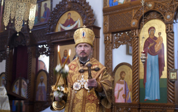 Прощённое воскресенье: Божественная литургия в кафедральном соборе Воскресения Христова