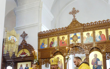 Прощённое воскресенье: Божественная литургия в кафедральном соборе Воскресения Христова