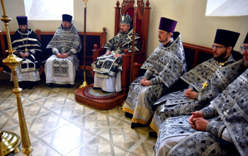 Митрополит Вениамин, прот. Александр Вербило, Великая Среда