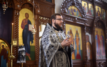 Митрополит Вениамин, прот. Александр Вербило, Великая Среда