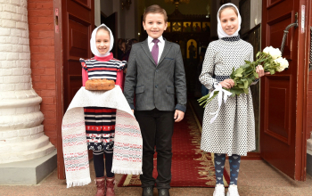 Митрополит Вениамин в кафедральном соборе Воскресения Христова