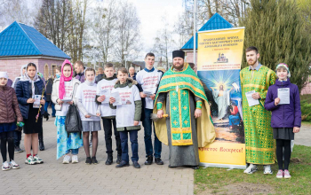 Вербное воскресенье в кафедральных соборах Борисовской епархии 