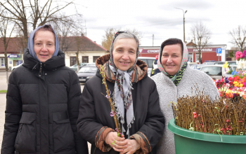 Вербное воскресенье в кафедральных соборах Борисовской епархии 