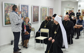 Открытие выставки акварели Владимира Рынкевича «О земном и небесном»