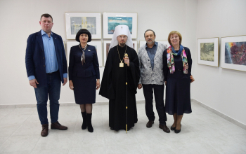 Открытие выставки акварели Владимира Рынкевича «О земном и небесном»