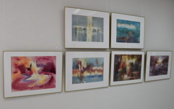 Открытие выставки акварели Владимира Рынкевича «О земном и небесном»