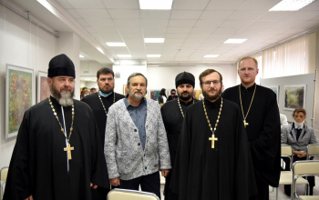 Открытие выставки акварели Владимира Рынкевича «О земном и небесном»