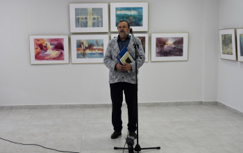 Открытие выставки акварели Владимира Рынкевича «О земном и небесном»