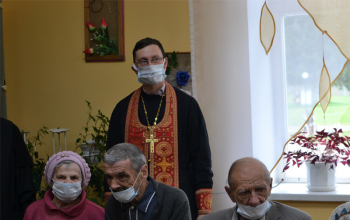 Поздравление с Пасхой постояльцев Дома-интерната «Юзефово»